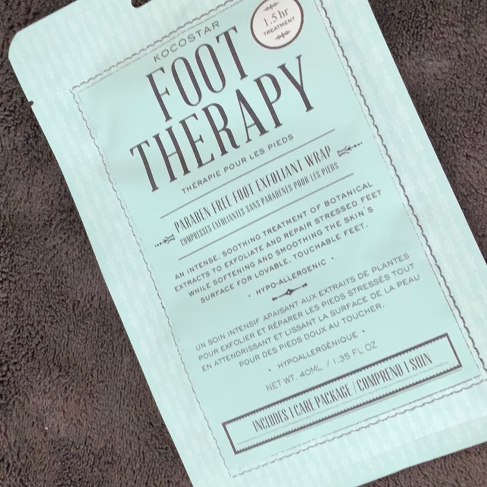 Spa foot peel by KOKOSTAR.